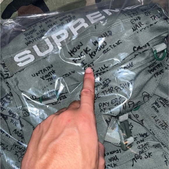 Supreme Olive Gonz Backpack
